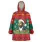 W.E.B. Du Bois Christmas Kid Wearable Blanket Hoodie Inspirational Liberty Quote Ugly Knitted Pattern Festive