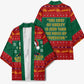 W.E.B. Du Bois Christmas Kimono Inspirational Liberty Quote Ugly Knitted Pattern Festive