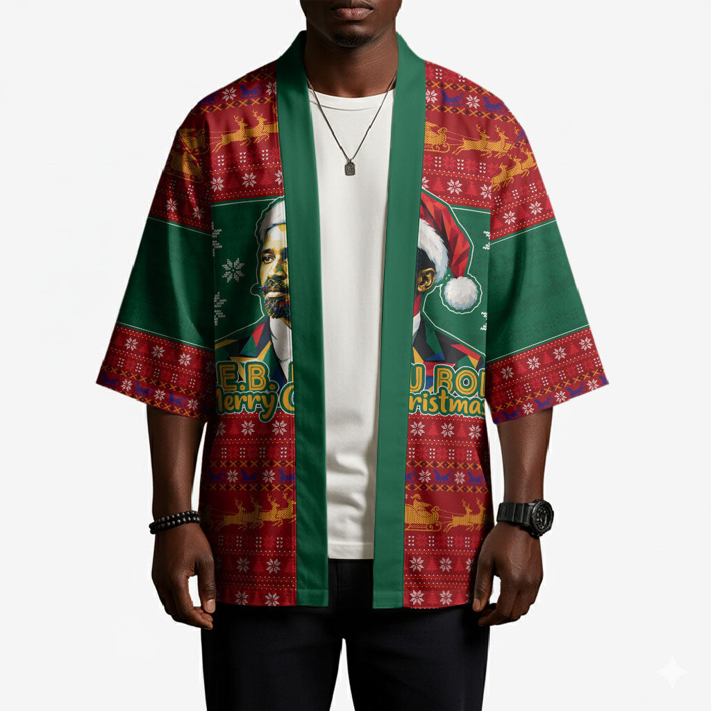 W.E.B. Du Bois Christmas Kimono Inspirational Liberty Quote Ugly Knitted Pattern Festive