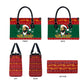 W.E.B. Du Bois Christmas Leather Bag Inspirational Liberty Quote Ugly Knitted Pattern Festive
