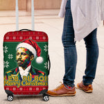 W.E.B. Du Bois Christmas Luggage Cover Inspirational Liberty Quote Ugly Knitted Pattern Festive