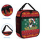 W.E.B. Du Bois Christmas Lunch Bag Inspirational Liberty Quote Ugly Knitted Pattern Festive