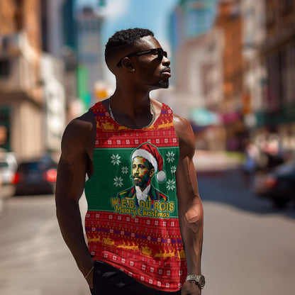 W.E.B. Du Bois Christmas Men Tank Top Inspirational Liberty Quote Ugly Knitted Pattern Festive
