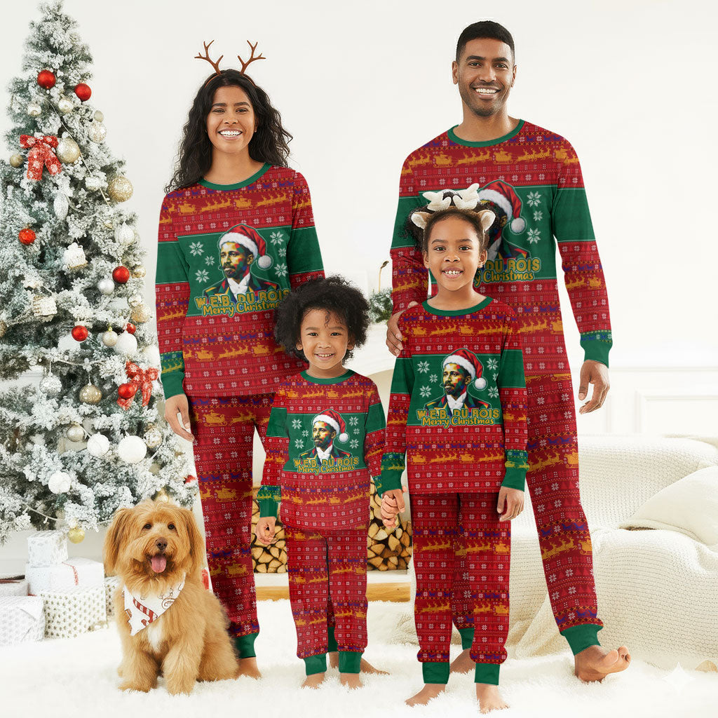 W.E.B. Du Bois Christmas Pajama Set Inspirational Liberty Quote Ugly Knitted Pattern Festive