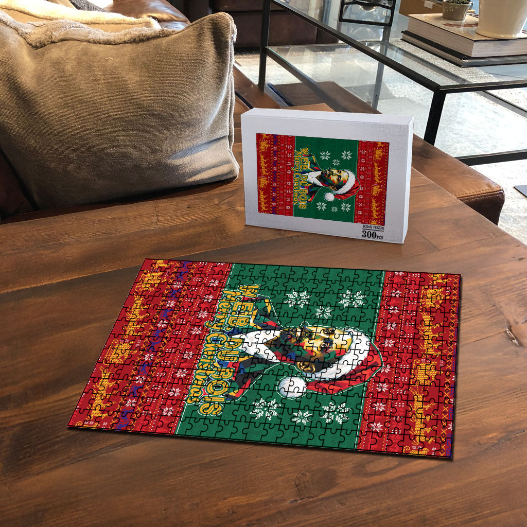 W.E.B. Du Bois Christmas Puzzle Inspirational Liberty Quote Ugly Knitted Pattern Festive