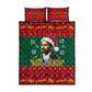 W.E.B. Du Bois Christmas Quilt Bed Set Inspirational Liberty Quote Ugly Knitted Pattern Festive