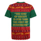 W.E.B. Du Bois Christmas Rugby Jersey Inspirational Liberty Quote Ugly Knitted Pattern Festive