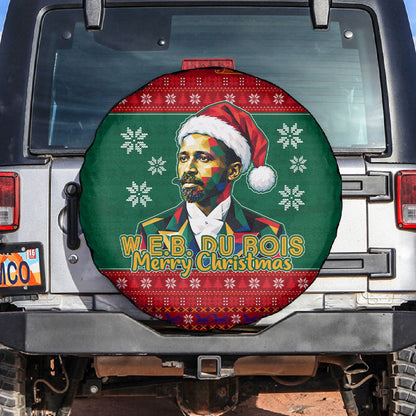 W.E.B. Du Bois Christmas Spare Tire Cover Inspirational Liberty Quote Ugly Knitted Pattern Festive