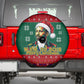 W.E.B. Du Bois Christmas Spare Tire Cover Inspirational Liberty Quote Ugly Knitted Pattern Festive