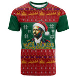 W.E.B. Du Bois Christmas T shirt Inspirational Liberty Quote Ugly Knitted Pattern Festive