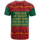 W.E.B. Du Bois Christmas T shirt Inspirational Liberty Quote Ugly Knitted Pattern Festive