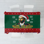 W.E.B. Du Bois Christmas Tablecloth Inspirational Liberty Quote Ugly Knitted Pattern Festive