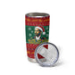 W.E.B. Du Bois Christmas Tumbler Cup Inspirational Liberty Quote Ugly Knitted Pattern Festive