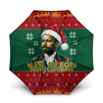 W.E.B. Du Bois Christmas Umbrella Inspirational Liberty Quote Ugly Knitted Pattern Festive