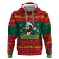 W.E.B. Du Bois Christmas Zip Hoodie Inspirational Liberty Quote Ugly Knitted Pattern Festive