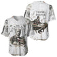 W.E.B. Du Bois Christmas Baseball Jersey Think Deeper Quote Vintage Portrait Newspaper Collage Festive