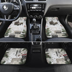 W.E.B. Du Bois Christmas Car Mats Think Deeper Quote Vintage Portrait Newspaper Collage Festive
