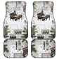 W.E.B. Du Bois Christmas Car Mats Think Deeper Quote Vintage Portrait Newspaper Collage Festive
