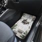W.E.B. Du Bois Christmas Car Mats Think Deeper Quote Vintage Portrait Newspaper Collage Festive