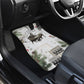 W.E.B. Du Bois Christmas Car Mats Think Deeper Quote Vintage Portrait Newspaper Collage Festive