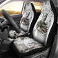 W.E.B. Du Bois Christmas Car Seat Cover Think Deeper Quote Vintage Portrait Newspaper Collage Festive