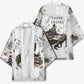 W.E.B. Du Bois Christmas Kimono Think Deeper Quote Vintage Portrait Newspaper Collage Festive