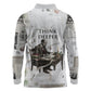 W.E.B. Du Bois Christmas Long Sleeve Polo Shirt Think Deeper Quote Vintage Portrait Newspaper Collage Festive