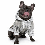 W.E.B. Du Bois Christmas Pet Hoodie Think Deeper Quote Vintage Portrait Newspaper Collage Festive