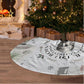 W.E.B. Du Bois Christmas Tree Skirt Think Deeper Quote Vintage Portrait Newspaper Collage Festive