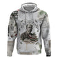 W.E.B. Du Bois Christmas Zip Hoodie Think Deeper Quote Vintage Portrait Newspaper Collage Festive