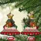 Guinea Bissau Christmas Ceramic Ornament Santa Penguin Christmas Tree and Snowflake - African Pride