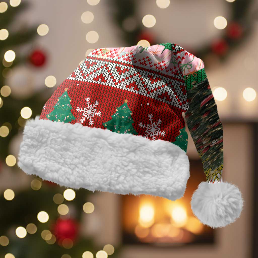 Guinea Bissau Christmas Santa Hat Santa Penguin Christmas Tree and Snowflake - African Pride