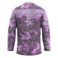 Rosa Parks Hockey Jersey Purple Floral Pattern Civil Rights Tribute Bold Name Repeated Text Design - African Pride