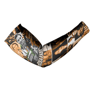 Rosa Parks Arm Sleeves Sepia Collage Design Civil Rights Icon I Believe There Is Only One Race Quote - African Pride