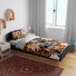 Rosa Parks Bedding Set Sepia Collage Design Civil Rights Icon I Believe There Is Only One Race Quote - African Pride