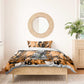 Rosa Parks Bedding Set Sepia Collage Design Civil Rights Icon I Believe There Is Only One Race Quote - African Pride