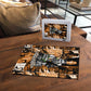 Rosa Parks Puzzle Sepia Collage Design Civil Rights Icon I Believe There Is Only One Race Quote - African Pride