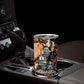 Rosa Parks Tumbler Cup Sepia Collage Design Civil Rights Icon I Believe There Is Only One Race Quote - African Pride