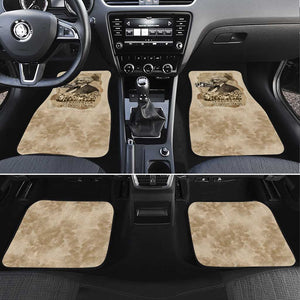 Frederick Douglass Car Mats Sepia Newspaper Collage Civil Rights March Historic Quote Design - African Pride