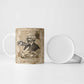 Frederick Douglass Ceramic Mug Sepia Newspaper Collage Civil Rights March Historic Quote Design - African Pride