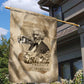 Frederick Douglass Garden Flag Sepia Newspaper Collage Civil Rights March Historic Quote Design - African Pride