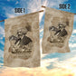 Frederick Douglass Garden Flag Sepia Newspaper Collage Civil Rights March Historic Quote Design - African Pride
