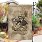 Frederick Douglass Garden Flag Sepia Newspaper Collage Civil Rights March Historic Quote Design - African Pride