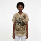 Frederick Douglass Scrub Top Sepia Newspaper Collage Civil Rights March Historic Quote Design - African Pride