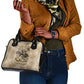 Frederick Douglass Shoulder Handbag Sepia Newspaper Collage Civil Rights March Historic Quote Design - African Pride