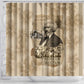Frederick Douglass Shower Curtain Sepia Newspaper Collage Civil Rights March Historic Quote Design - African Pride