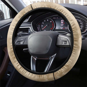 Frederick Douglass Steering Wheel Cover Sepia Newspaper Collage Civil Rights March Historic Quote Design - African Pride