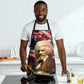 Frederick Douglass Apron American Flag Background Powerful Quote Build Strong Children Civil Rights Tribute - African Pride