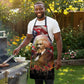 Frederick Douglass Apron American Flag Background Powerful Quote Build Strong Children Civil Rights Tribute - African Pride