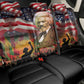 Frederick Douglass Back Car Seat Cover American Flag Background Powerful Quote Build Strong Children Civil Rights Tribute - African Pride